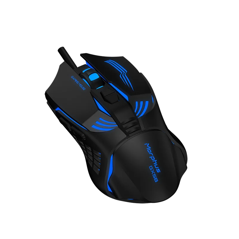 Aikun GX58 Programmable Optical Gaming Mouse  2400DPI led light