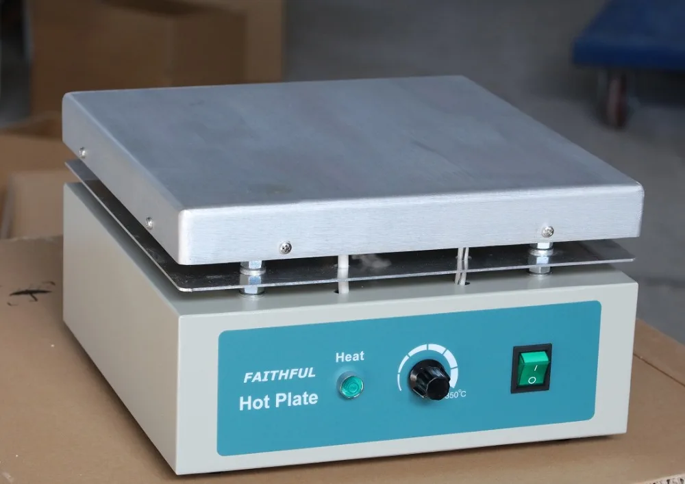 Цифровая алюминиевая горячая пластина с горячей пластиной 350*600 мм