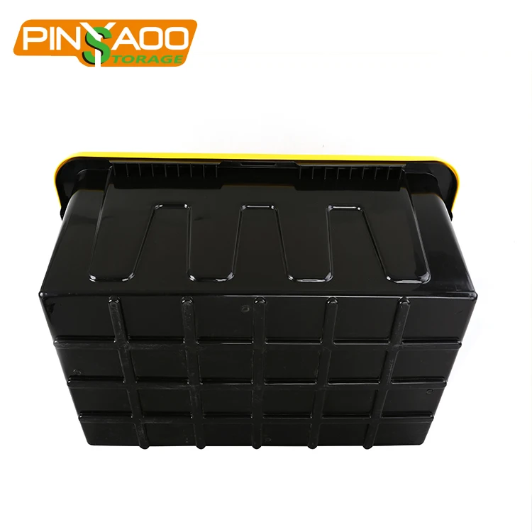 Wholesale Stackable Various Color Black 100L Plastic Waterproof Tool Box Large