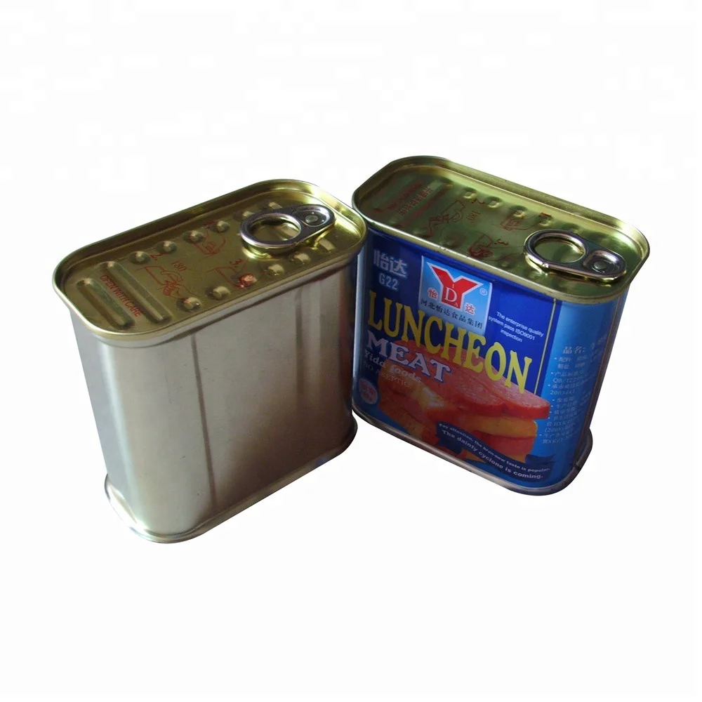 empty luncheon meat tin cans for food canning