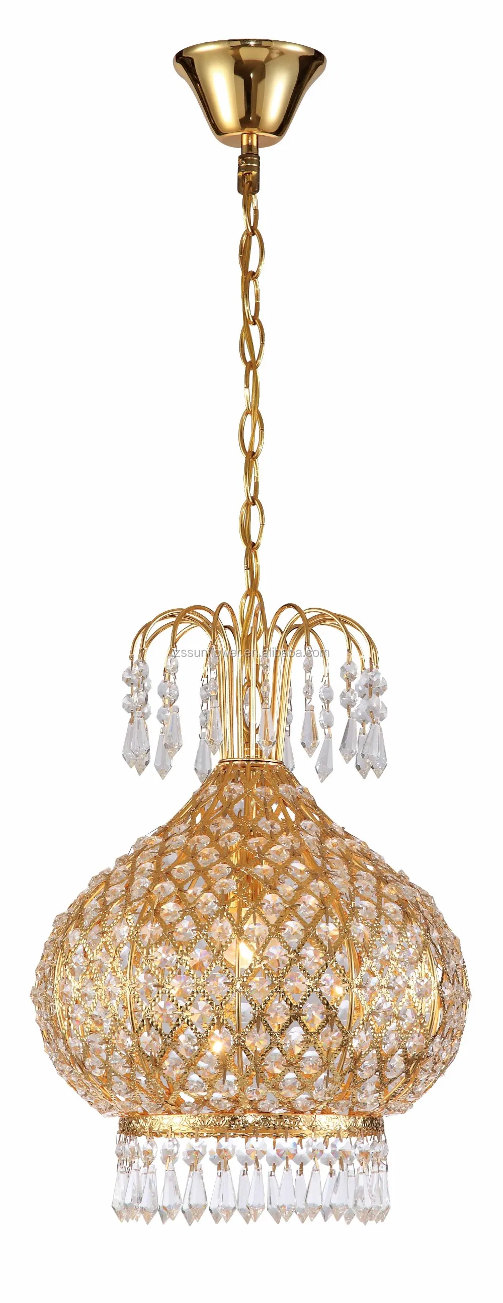 Modern crystal chandelier project hanging lamp for hotel lobby