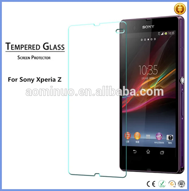 Экрана из закаленного стекла Sony Xperia z / Z1 / Z2 ультра - , настроить потребительскую упаковку по вашым бленду