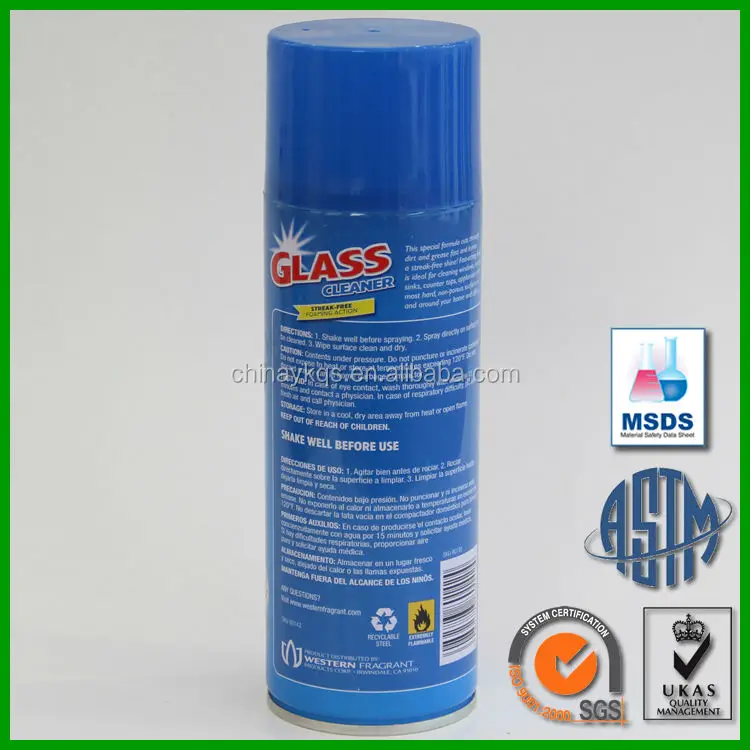 
Streak-Free Foaming Action Glass Cleaner 