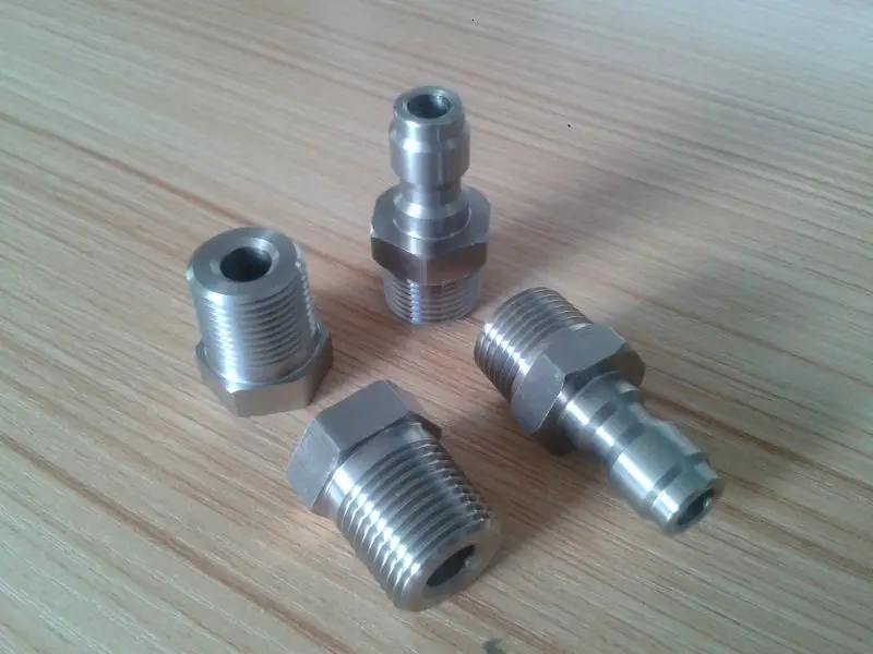 
High precision micro or mon-micro lathe machining stainless bushing coupling 