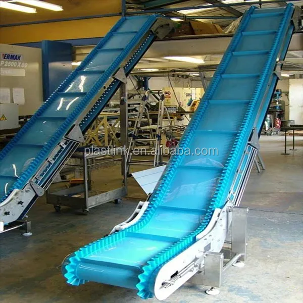 High efficient apron conveyor hopper belt conveyor inclined bucket conveyor system