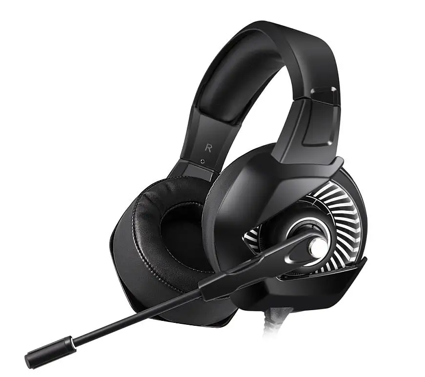 
50mm Driver Gaming Headset ONIKUMA with Mic for PC Bass Surround Sound Over Ear Wired Headphone K6 Earpiece Gamer 