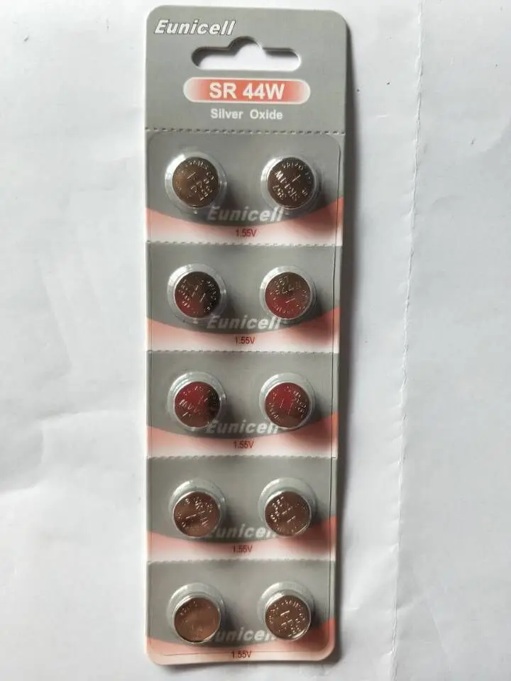 High Quality button cell battery SR44 357 LR44 Silvery Oxide cells