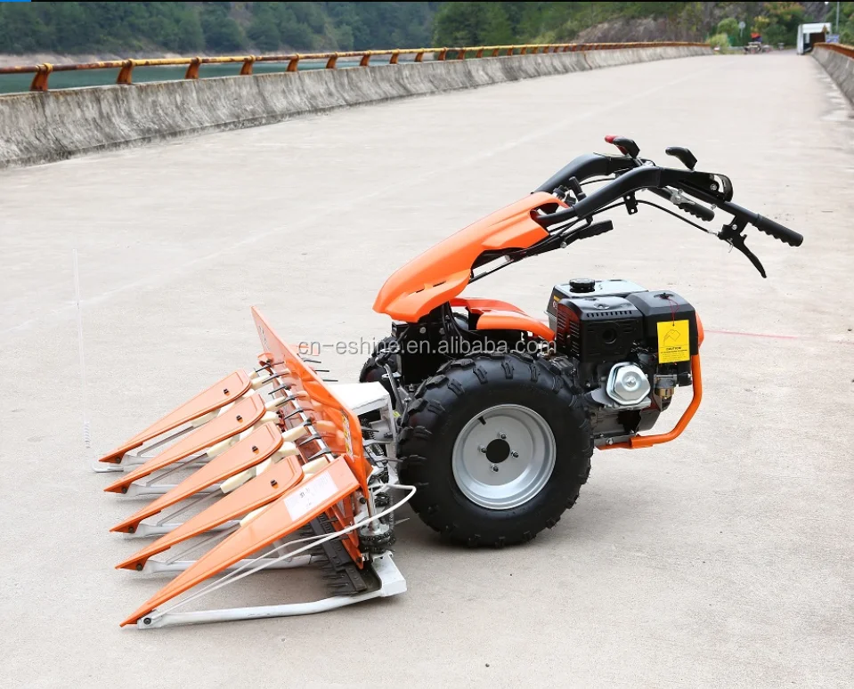 Mini Reaper Combine Harvester For Rice / Paddy