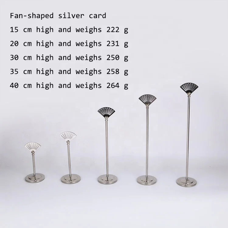 Pack Wire Shape Picture Stand Place Cardholder Tabletop Menu Reserved Table  Number Card Holders