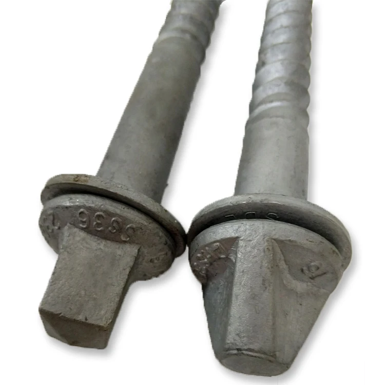 Rail Screw Spike for fixing rail onto concrete sleeper