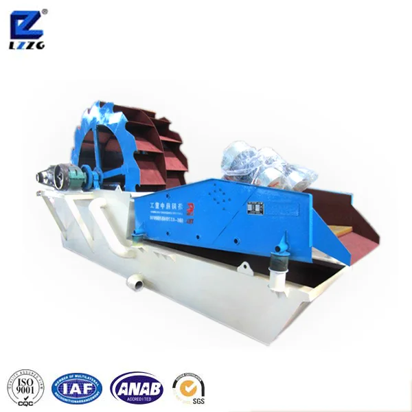 Easy installation bauxite sand washing and screening machine for minerals plant