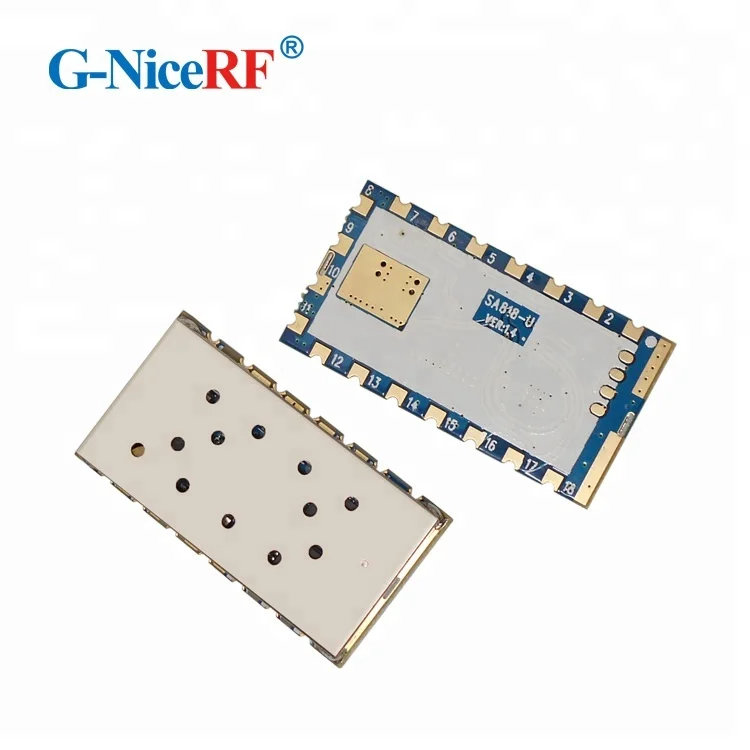 G-NiceRF SA818 1W 3.5Km ~ 5Km Long Range UHF Walkie Talkie RF Module For Intercom and Walky-Talky RDA1846S Chip All-in-one