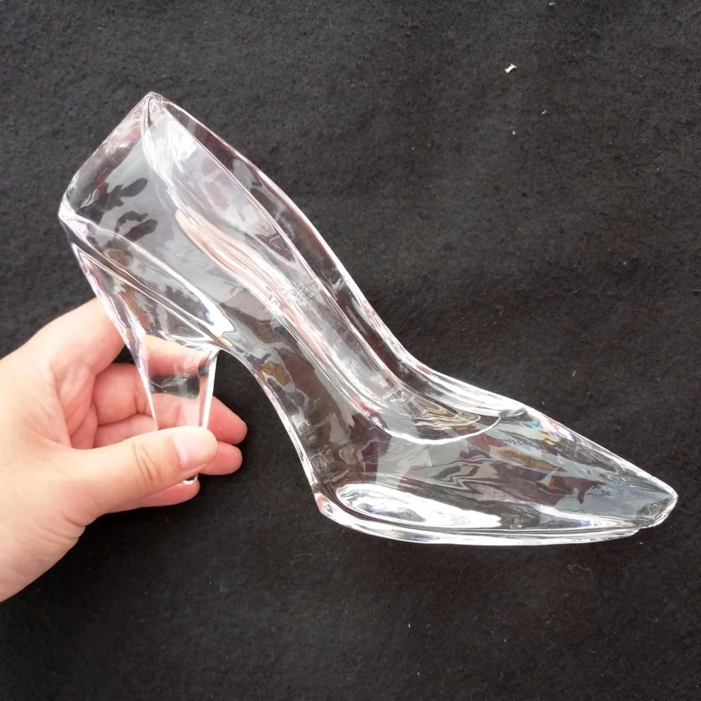 Custom Cinderella Shoes Crystal Glass Shoes for cinderella glass shoes