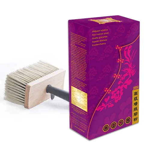 extra sticky and lasting wallcovering adhesive powder