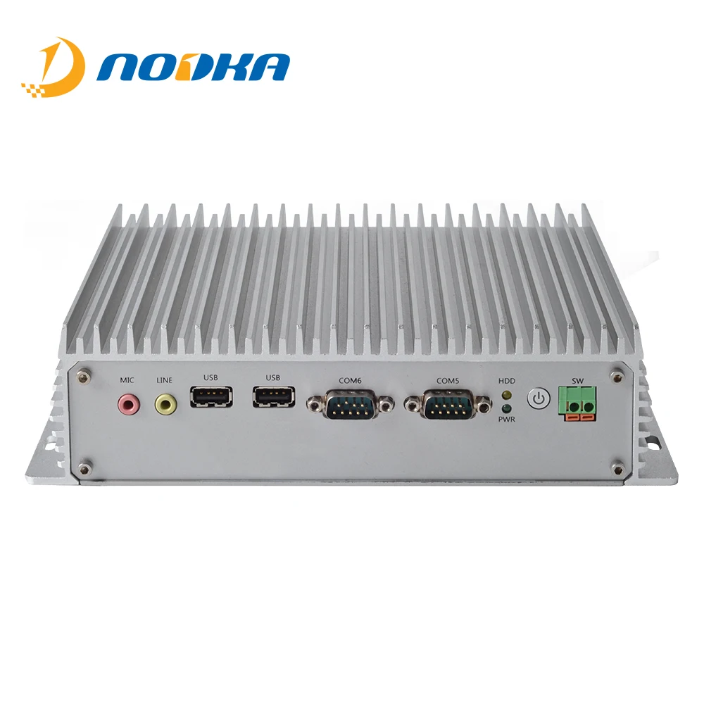 
J1900 dual core desktop computer fanless low power mini pc 12v 