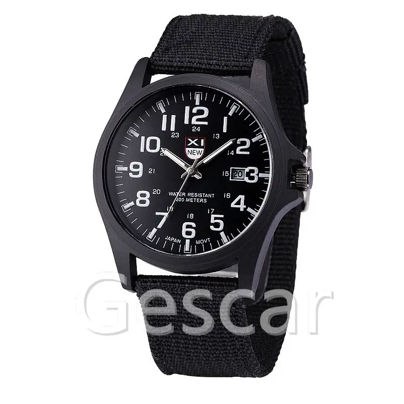 
XINEW-2228 hot sale high quality nylon belt sport casual xinew wrist watch for man 