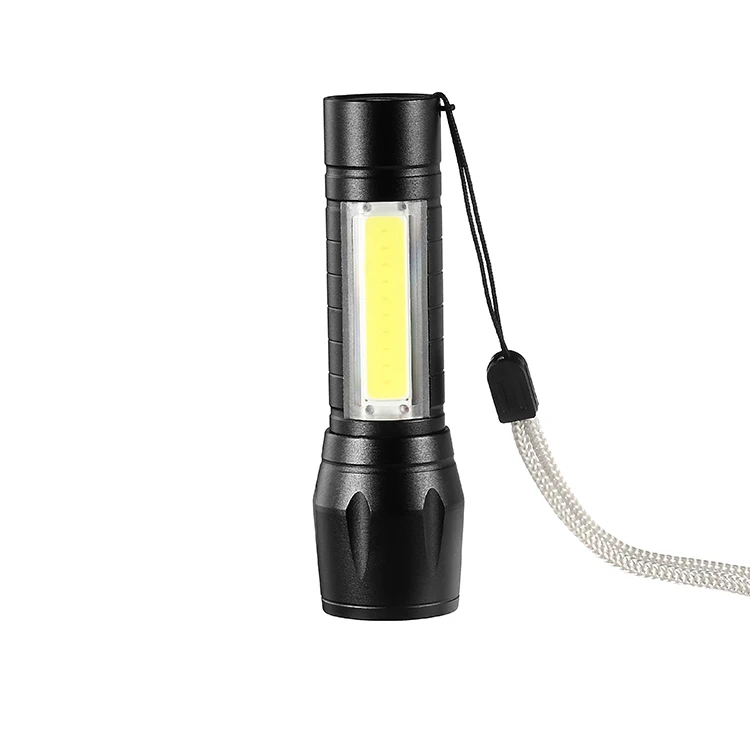  Алюминиевый маленький фонарик USB Mini COB светодиодный с