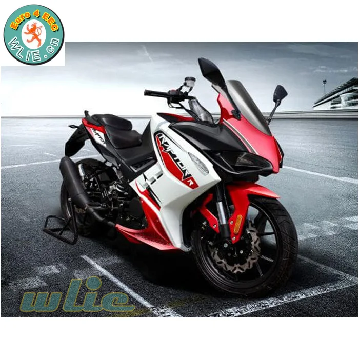 Sport Model Bike Scooter 125 Cc EEC Racing Motorcycle R7 125CC with Euro 4 Water Cooled EFI System