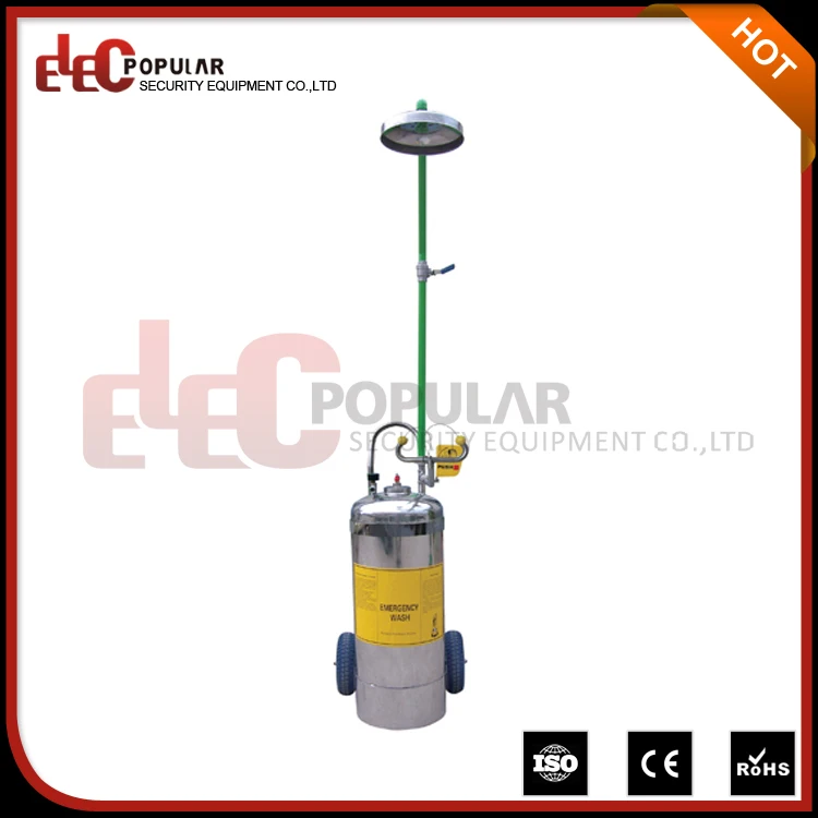 Portable Eyewash and Shower station safety equipment for washing eyes