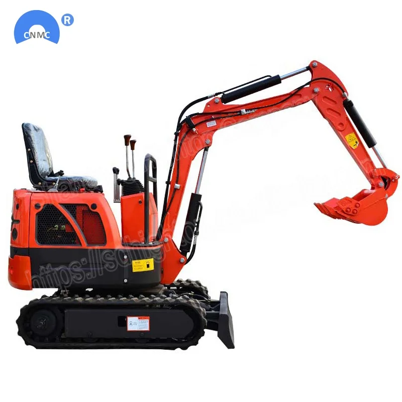 China Micro mini excavator 0.8 ton 1 ton cheap excavators for sales
