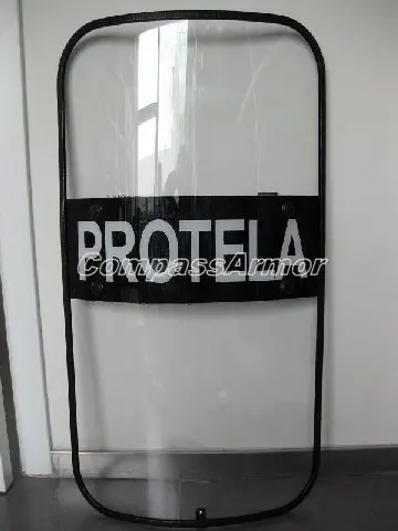  Полицейский прозрачный Противоугонный Пуленепробиваемый щит