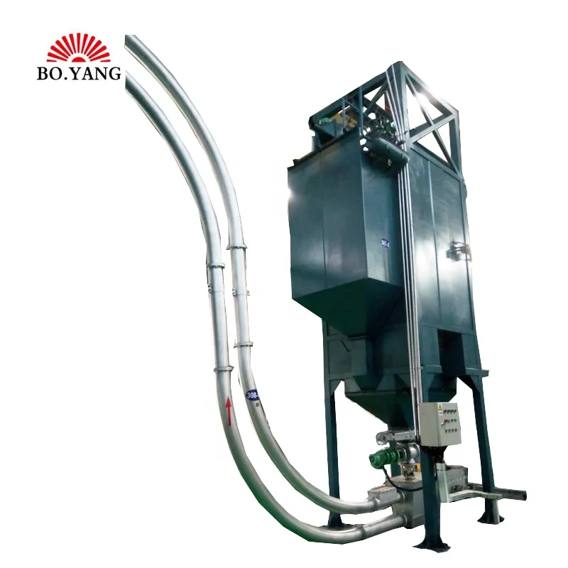 Labour cost saving ton bag dumping station line super sack bag breaking discharge station