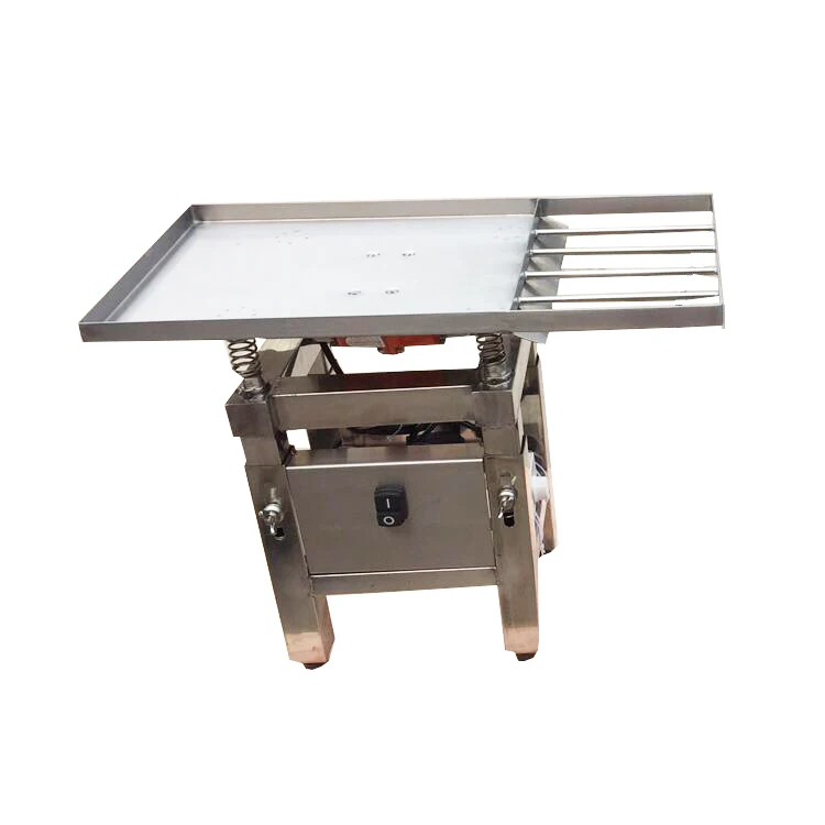 2022 Small Tabletop Chocolate Liquid Vibrating Sieve Candy Vibrating Table for Melting Chocolate