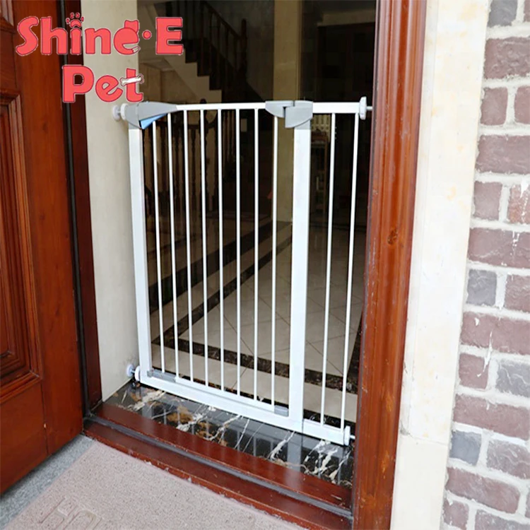 Dog baby wall protector door retractable pet gate