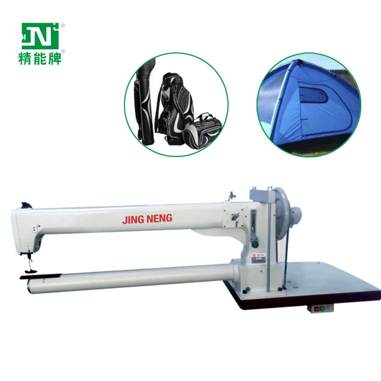 JN-462 Long Arm Heavy Duty Cylinder Bed Compound Feed Sewing Machine For Tents