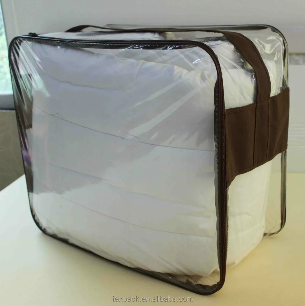 taobao price biodegradable non woven zipper quilt package bag