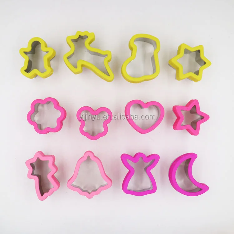 
Source Supplier Hot sale Kitchen Stainless Steel cookie sandwich vegetable fruit cutters 