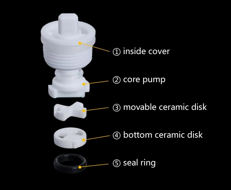 hydraulic control valve plastic angle valve lead-free PP material