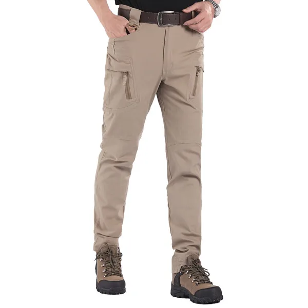 Мужские тактические брюки-карго ESDY IX9 черного цвета