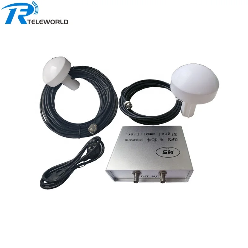 beidou+GPS antenna amplifier cell phone signal booster for home
