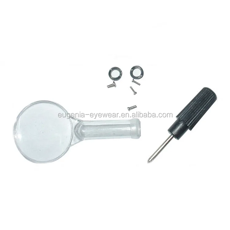 Useful Promotional screen eyeglasses cleaner & repair kit set in display