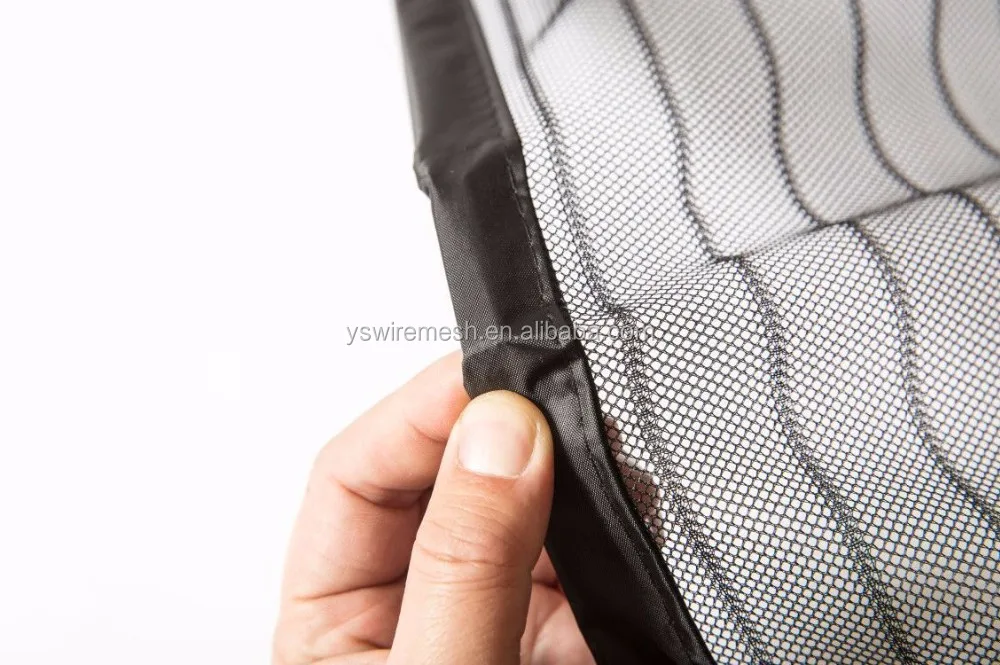 Hand free magnetic net screen/magnetic mesh screen door/hanging fly screen curtain