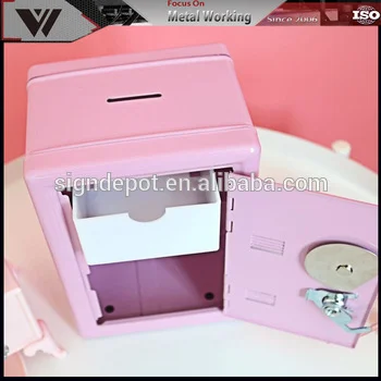 Weldon Safe Metal Small Locking Security Cash Safe Box With Combination Lock