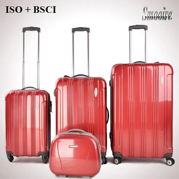 stylish royal polo style 100% PC travel luggage trolley case