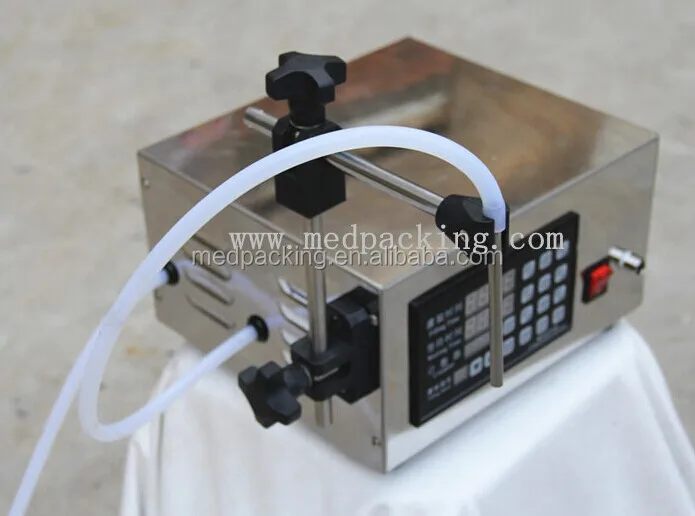 Small scale oil bottle filling machine price, manual pet/milk/water/mini/spice/glass bottle filling machine