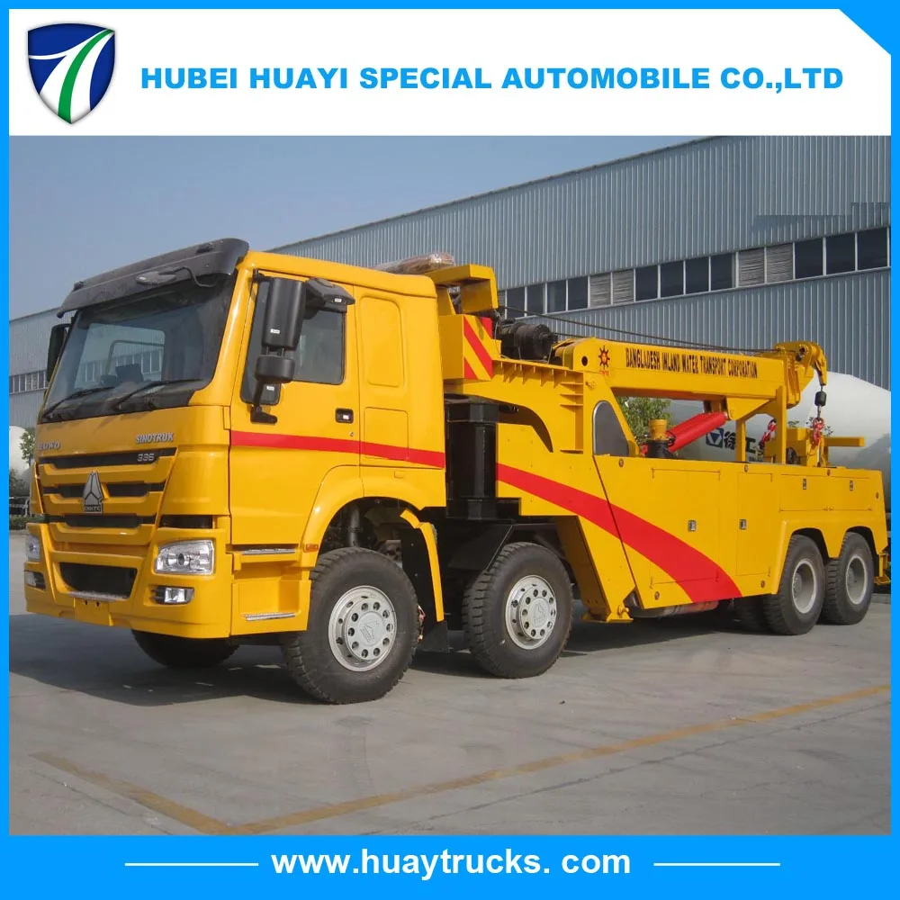 SINOTRUK HOWO 40 тонн тяжелый поворотный эвакуатор тягач буксировочный грузовик для продажи, эвакуатор тягача, эвакуатор грузовика