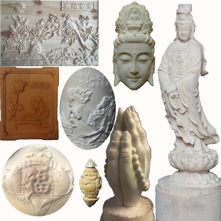 Mini Cnc 1500w 4axis Milling Machine Use Mach3 Software Wood Engraver Cnc 3040 T