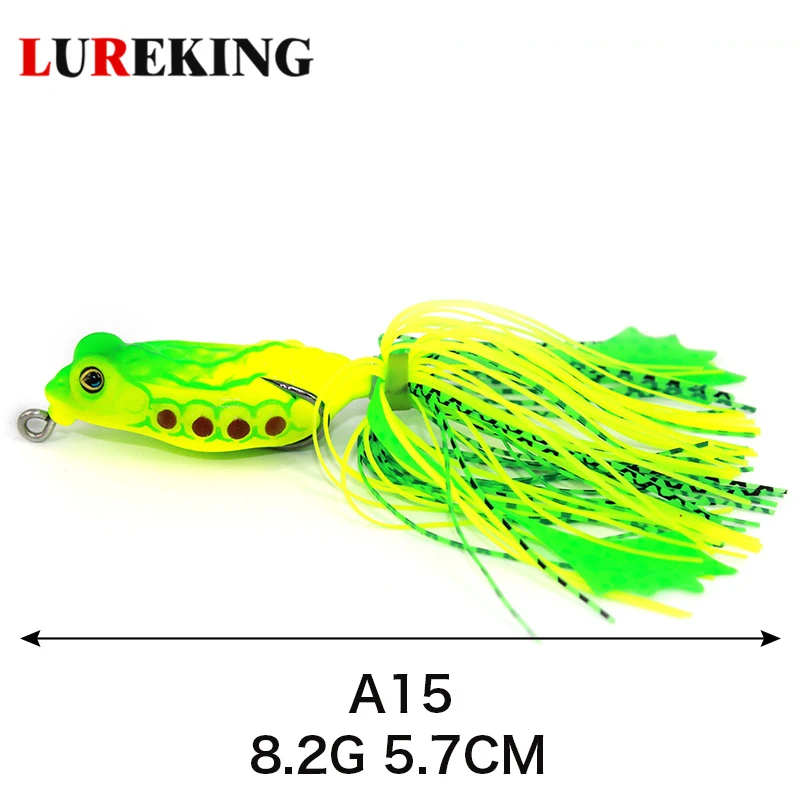 Manufacturer Supply Frog Fishing Lure Bait, Lifelike 8.2g Bass Lures