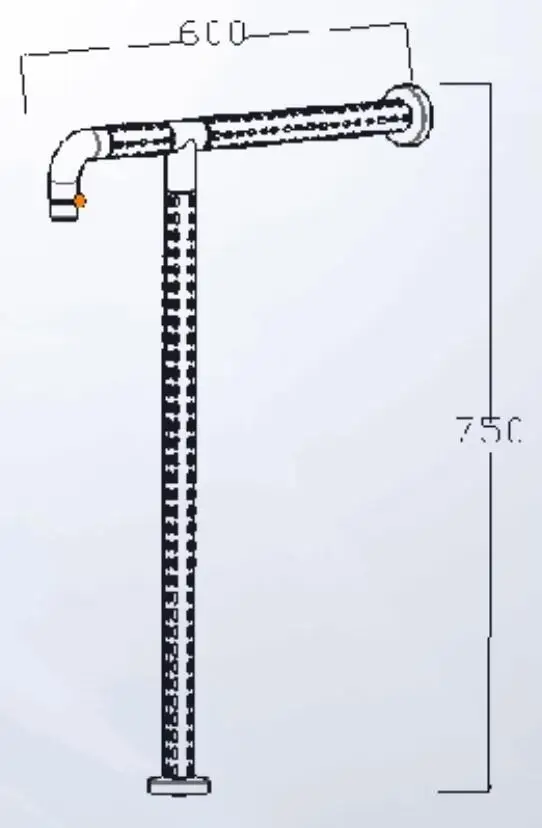 
Wall mount with support pole toilet disable grab bar made stainless steel with ABS 