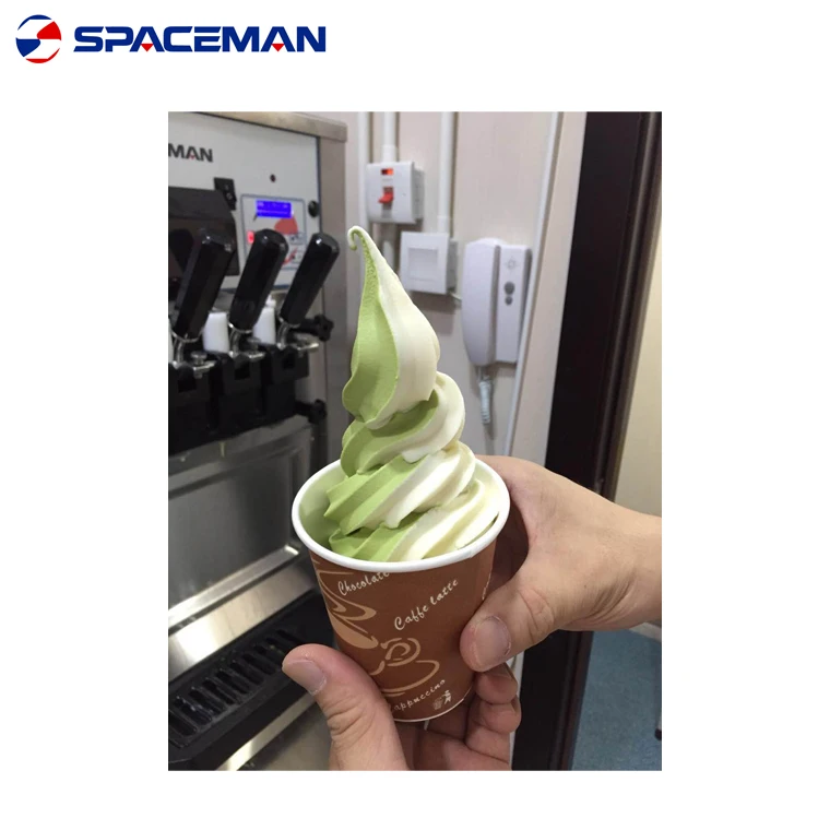 
Table Model Ice Cream Maker Frozen Yogurt Machine Soft Serve Ice Cream maker 