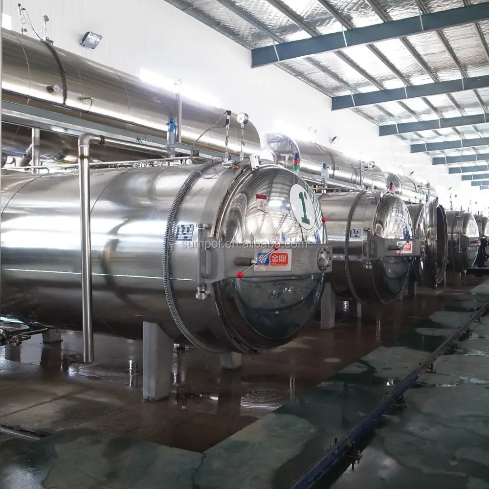  SUMPOT water immersion retort autoclave sterilizer for big pouch