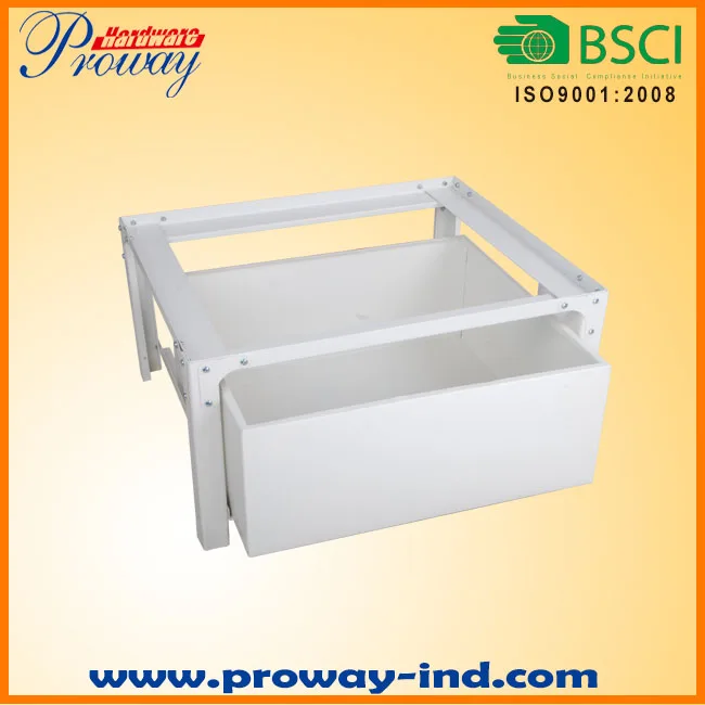 washing machine base With a storage drawer