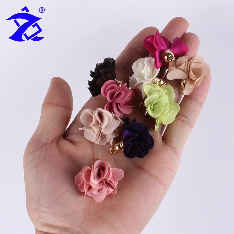 Fashion New Style Multi color Flower Tassel,Metal Small Tassel