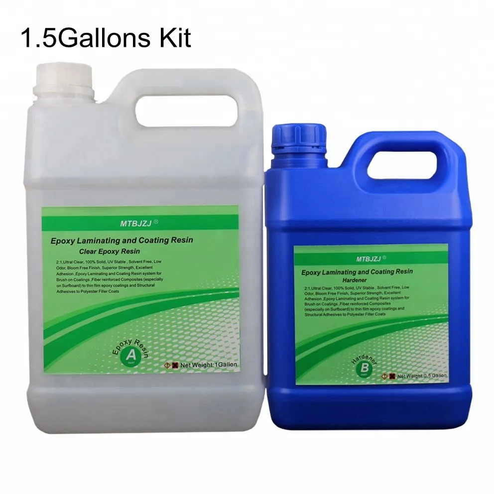 
Clear Epoxy Surfboard Laminating Resin 