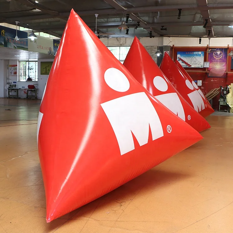 
 ПВХ оранжевые надувные безопасные плавающие бусы для плавания в открытой воде  