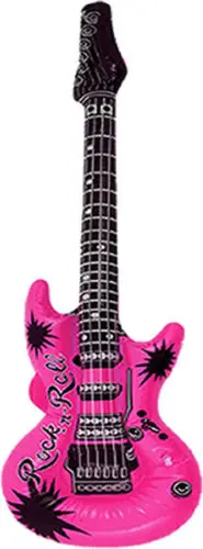 Promotional custom  inflatable pvc   violin  toy guitar  musical instruments toy violin for kids